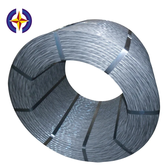 15.24mm Blue Color PE Coated Unbonded PC Strand For Construction