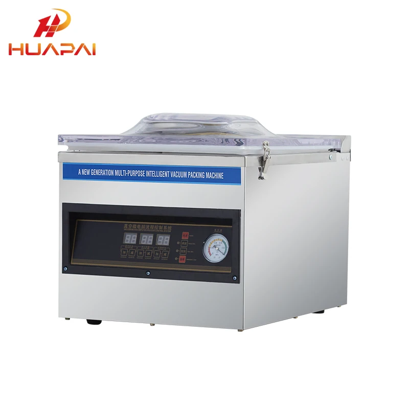 Huapai Automatic vacuum packing sausage  meat  Commercial Rice Vacuum Sealer Machine Home Packaging food vacuum package machine