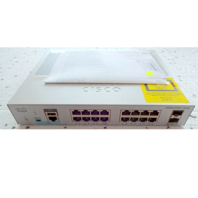 Catalys t 2960-L Series 16 Port POE Switches WS-C2960L-16PS-LL