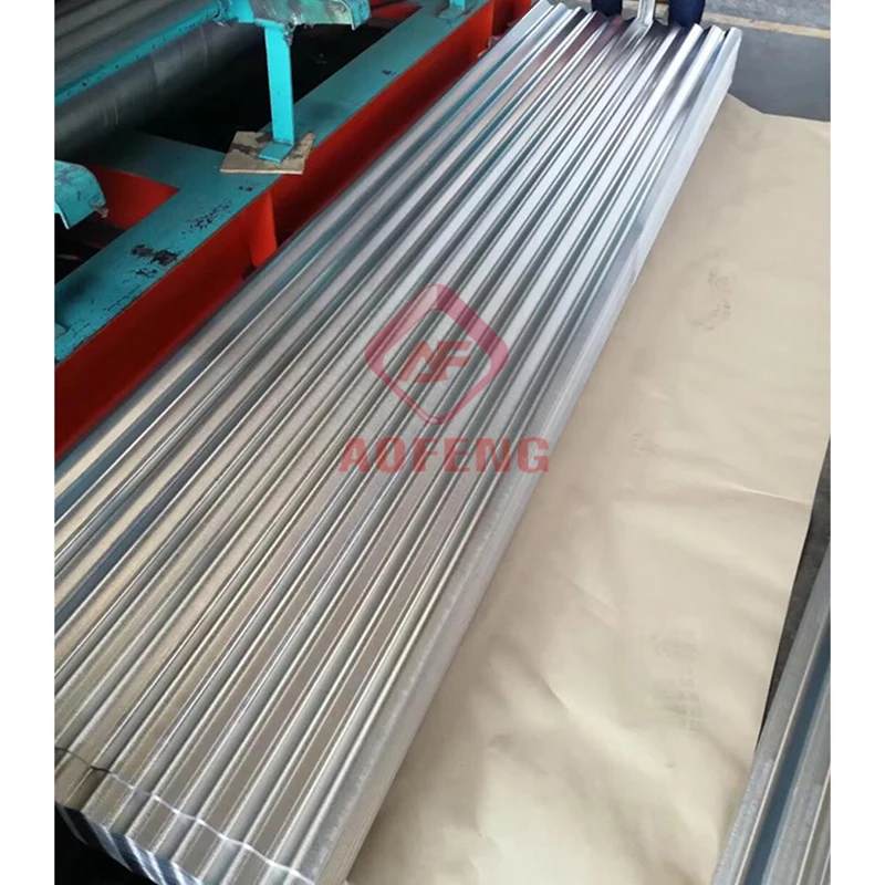 Factory Hot Sale DX51D DX51D+Z G550 0.25mm 0.3mm 0.4mm Galvanized Corrugated Metal Roofing Sheet price