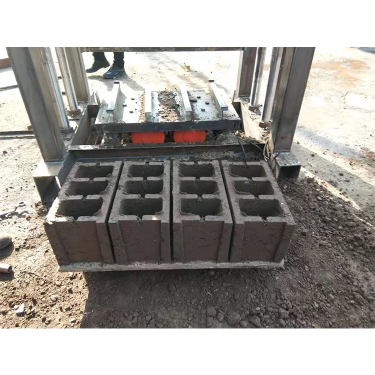 SY QTJ4-40 ручная полуавтоматическая блокировка Hourdis Smart Habiterra Paver полый цементный бетонный блок