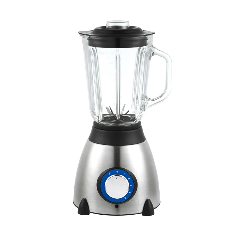 Food Factory Equipment Stainless Steel LED Switch Blender and Electric Chpper Ice Crusher Juicer 2 in 1 Blender