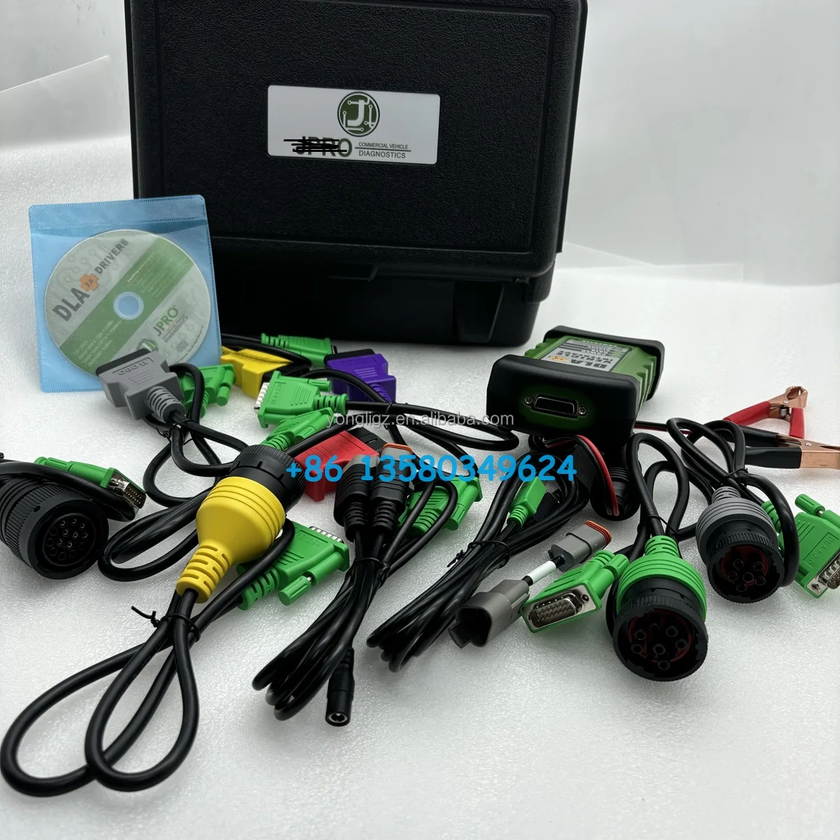 for Noregon JPRO Diesel Heavy Duty Truck Scanner Noregon DLA + 2.0 Adapter with JPRO Commercial Diagnostics