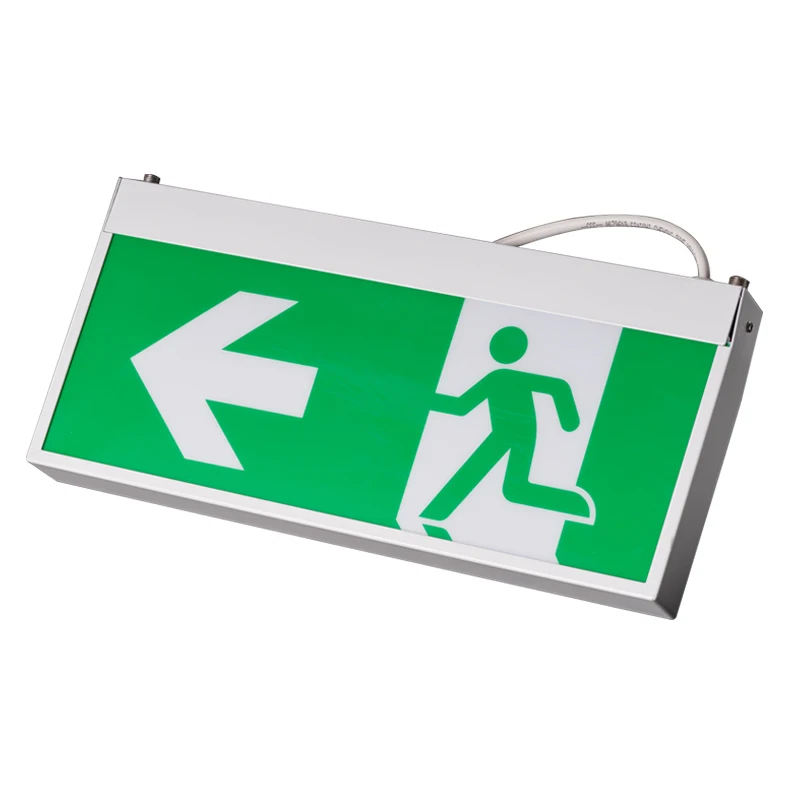 Emergency LED Exit Sign Light Ceiling Mounted Exit Light Coal Mining Explosion Proof Exit Light with High Quality