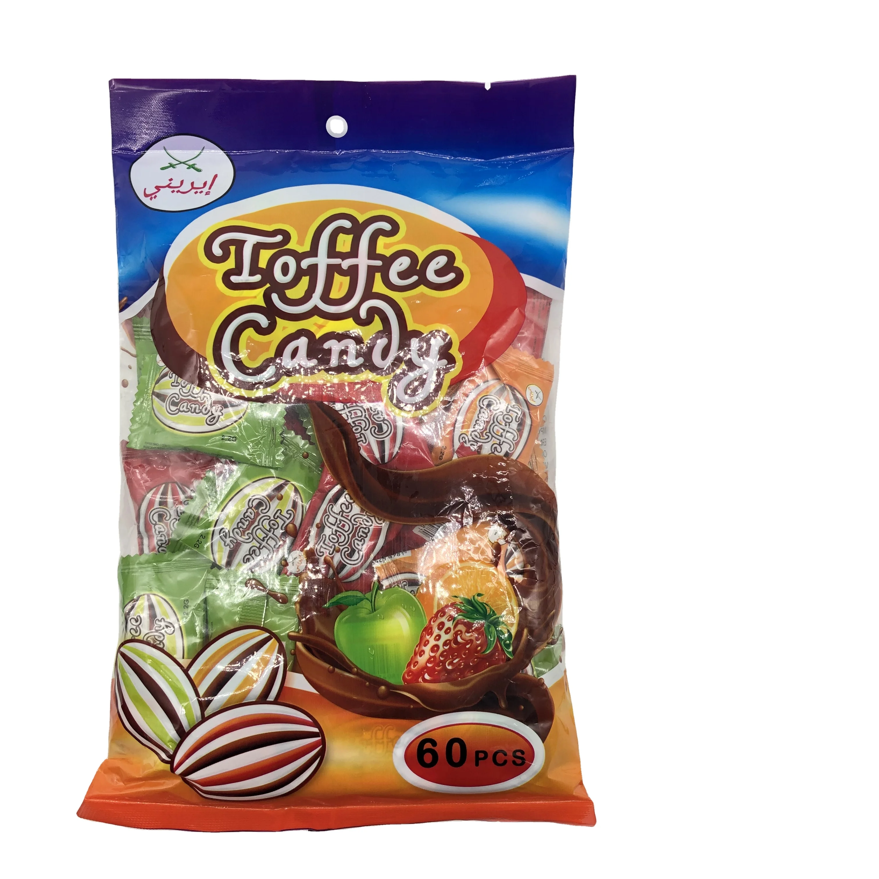
Special design widely used toffee confectionery chewy chocolate toffee candy 