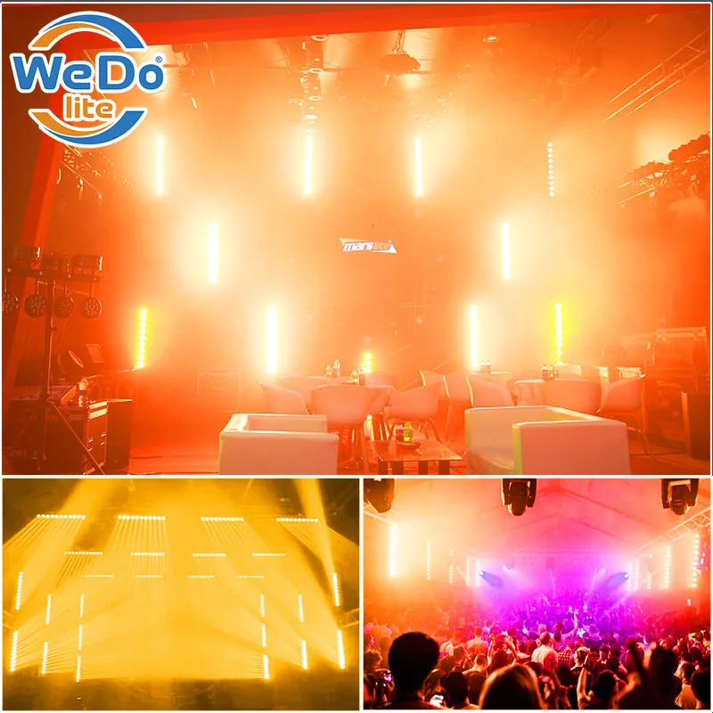 LED Warm White+Cold White Blinder Lights 10*24W DJ Disco Dmx LED Audience Blinder Light Stage Lights with Tripod Stand