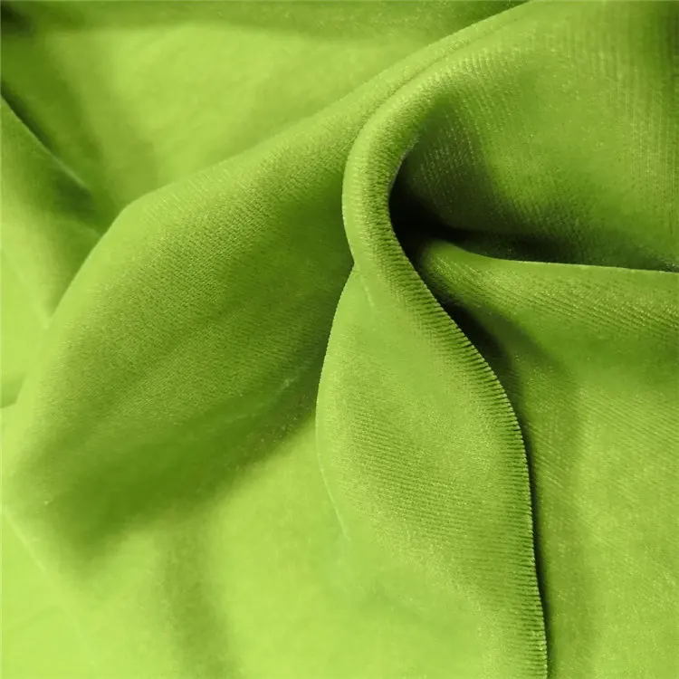 China textile royal blue woven fabric micro velvet 9000