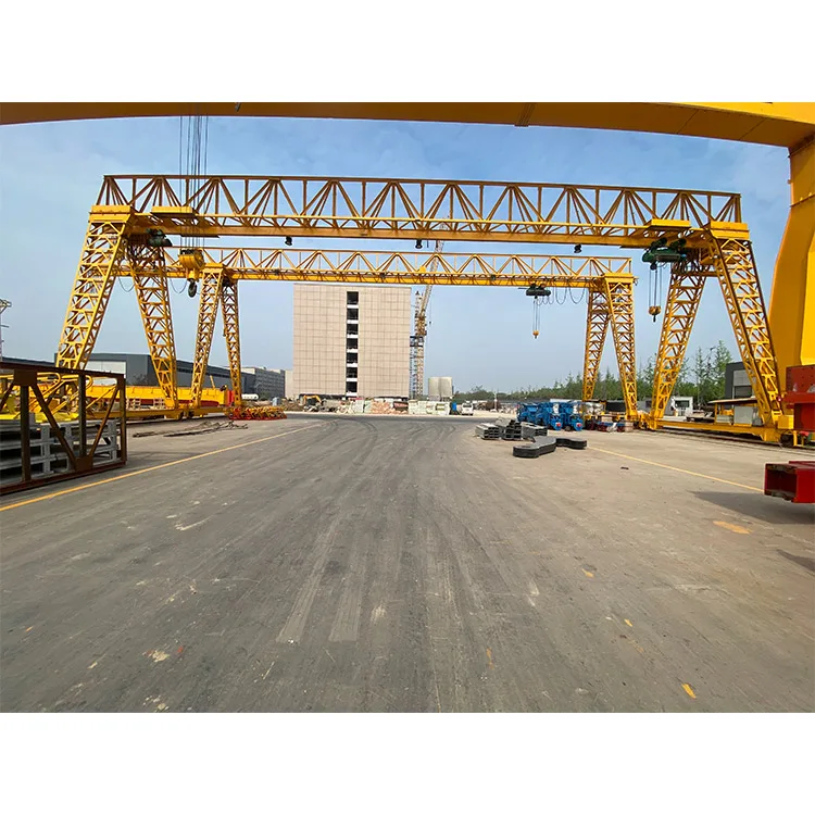 Wholesale Cheap Construction Equipment 20t Small Lift Height Adjustable Mh Gantry Crane