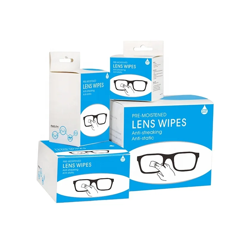 
 TZQJ-014 новый продукт: Единичная упаковка очковых линз салфетки линзы анти-туман салфетки  