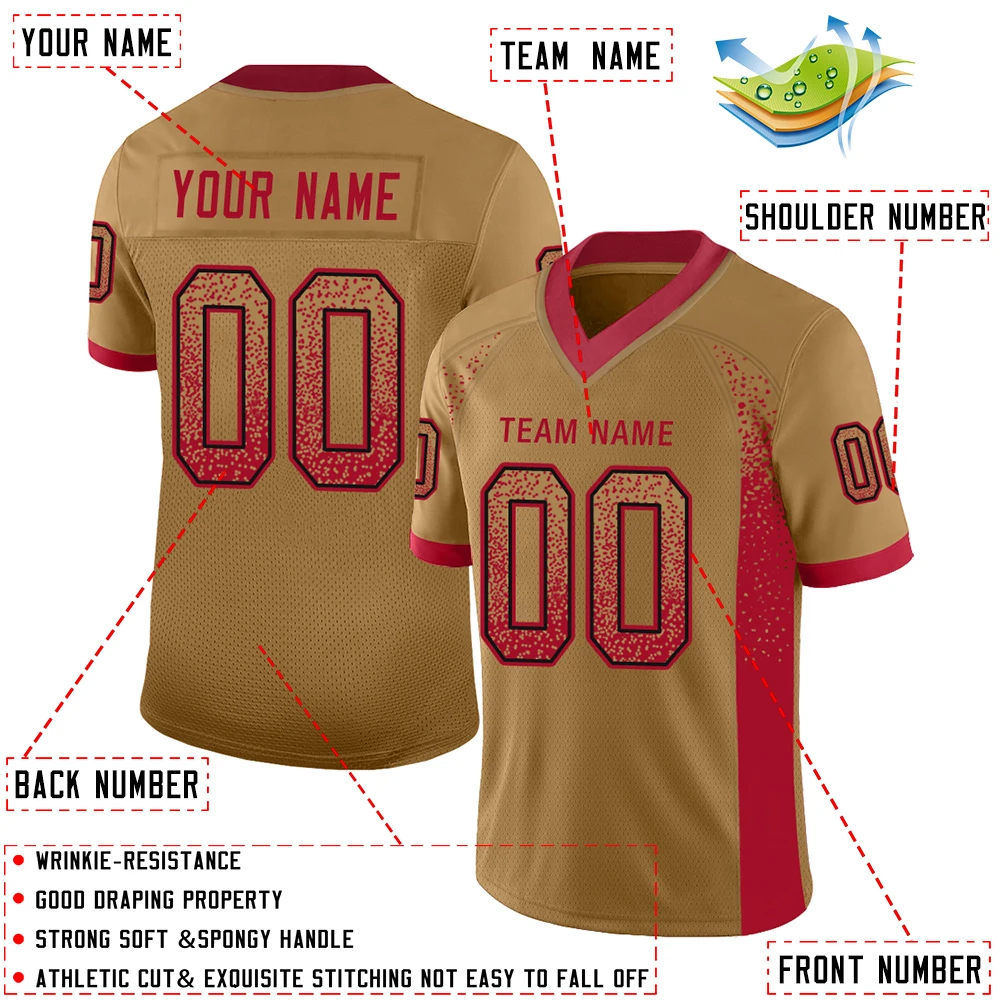 2022 New Design American Football Jerseys For American Football Teams