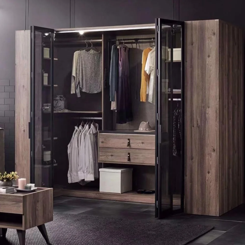 Алюминиевые стеклянные складные двери аксессуары для шкафа межкомнатные двери металлические аксессуары