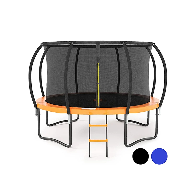 Stainless Steel Big Round Popular Indoor Outdoor Trampolines Park, 10Ft 12Ft 14Ft Large Trampoline Sales With Safety Net