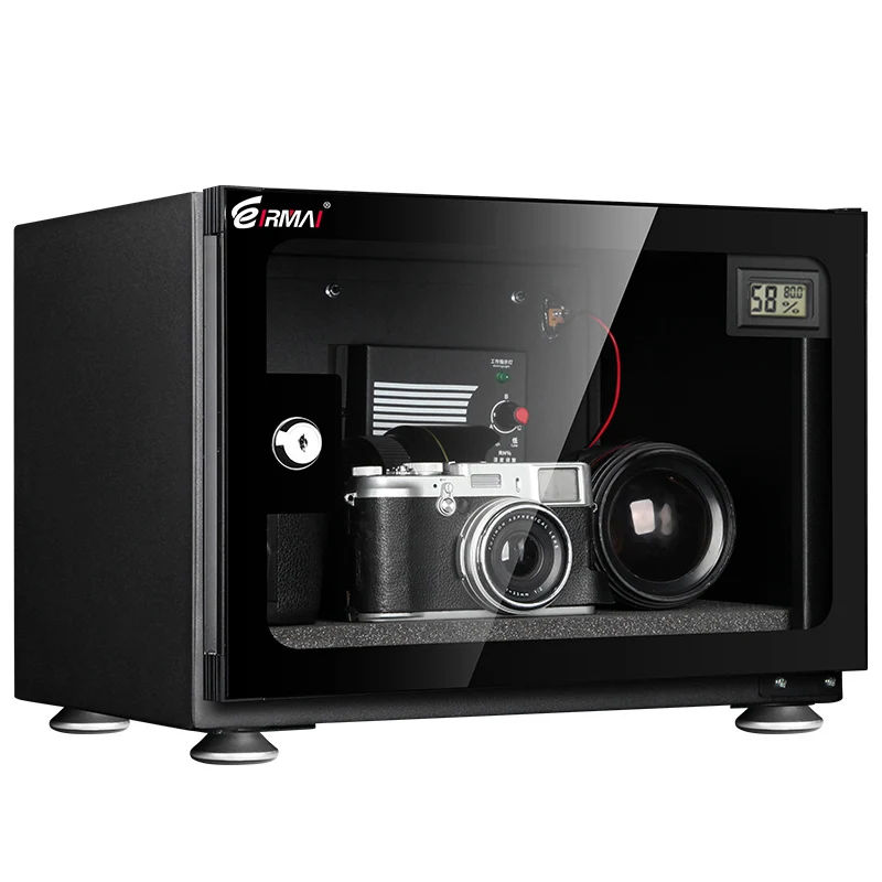 
Eirmai Digitally Controlled Dehumidifying Dry Cabinet for Camera Lens and Electronic Equipment (20 Liters) 