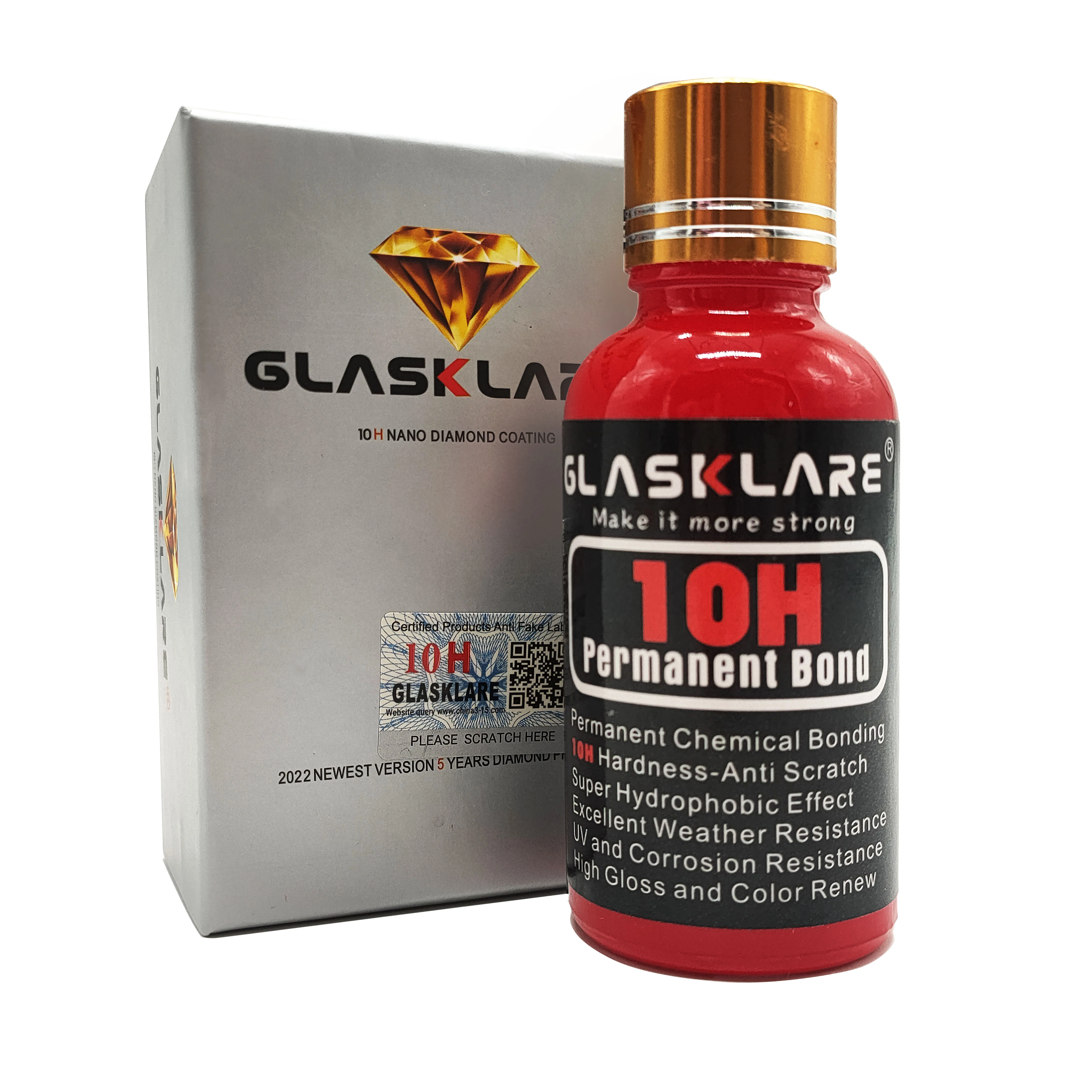 Новый бренд glasklare керамическая профессиональная 2018 Супер горячая немецкая нанопокрытие 10H автомобильная краска покрытие для кузова автомобиля доступно