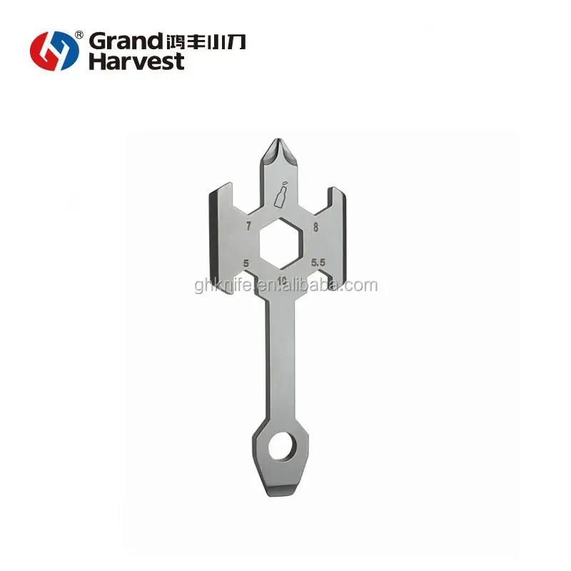 High Quality Mini Promotion Gift 5-in-1 EDC Outoors Camping Axe Multi functions pocket multi tools in Black multi-tool card