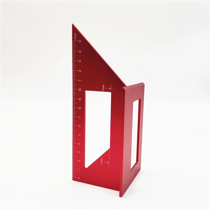 Многофункциональная квадратная линейка из алюминиевого сплава