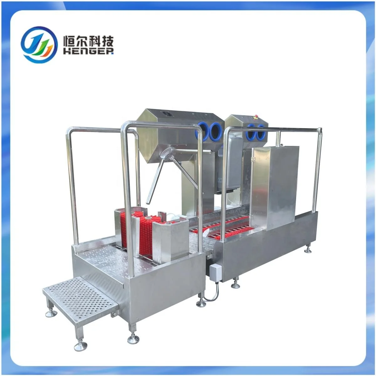 Automatic Clean Boot Scrubber Brush Cleaner Machines Boots Washing Machine for Food Factory