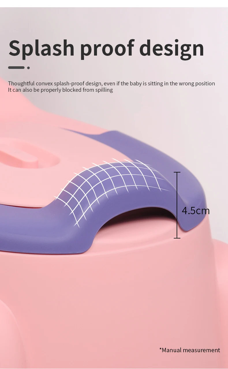 2022 New Home Use Potty Chair Split Structure Toilet Trainer Seat with Lid Children Cartoon Comfortable Pots Child potty trainer