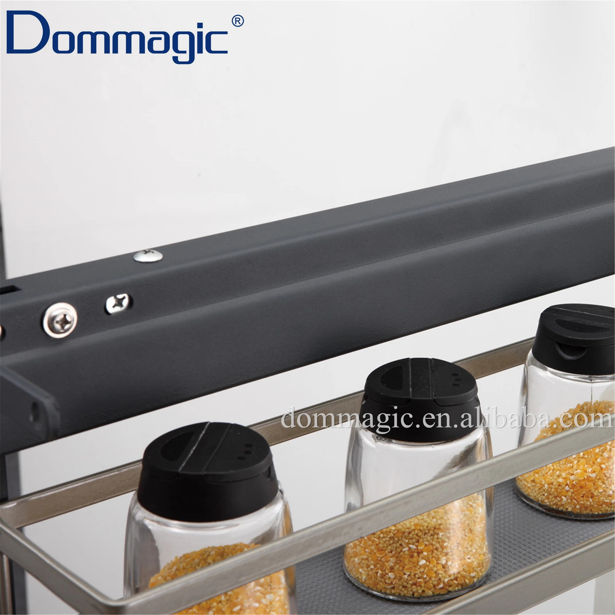 Kitchen Cabinet Stainless Steel kitchen pull out baskets for spice bottle