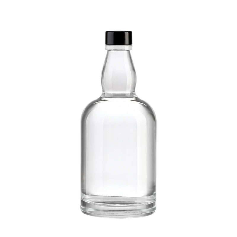 Classic Whiskey Tequila Glass Wine Bottle 600ml Spirits Bottle Manufacturer