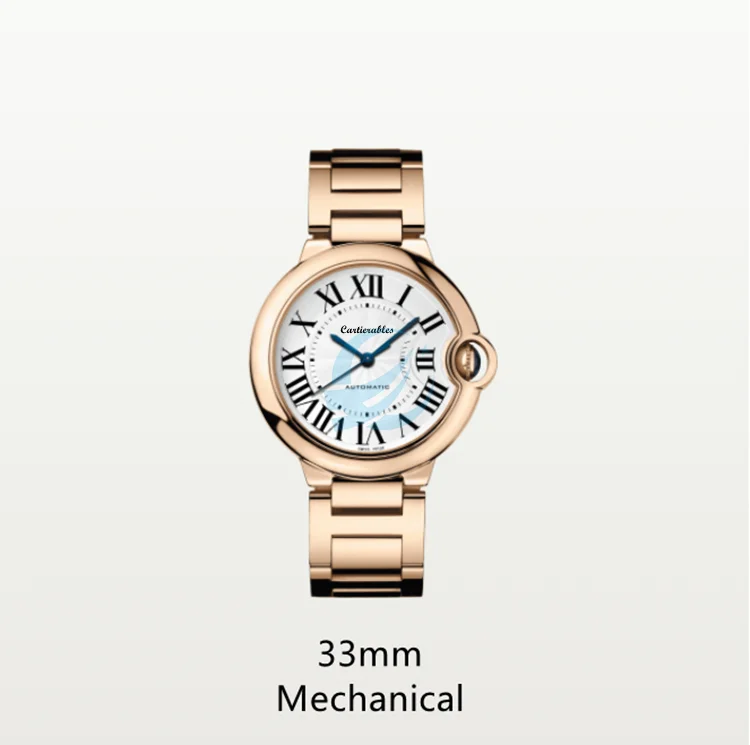 Factory Wholesale Luxury Watch 3a Quality Cartire Unisex Brand Custom Watch Sapphire  Mechanical Watches