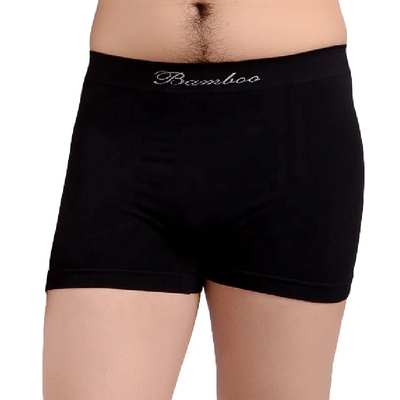 BAMBOO | Wholesale Custom Elastic Homme Bamboo Fiber Mens Shorts Underwear Boxers