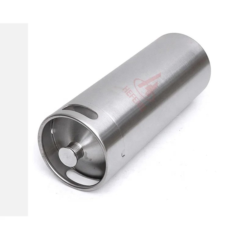 10L (2.64 Gallon) Stainless Steel Mini Keg for Beer Homebrew Kegerator Growler Ball Lock Cornelius Corny