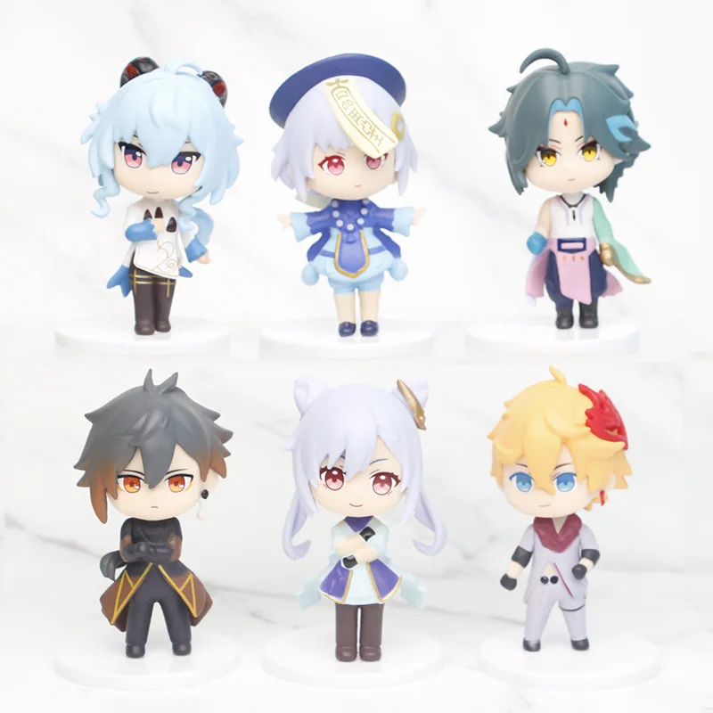 Anime Game Genshin Impact Character Model Decoration Collection Toy Action Figure