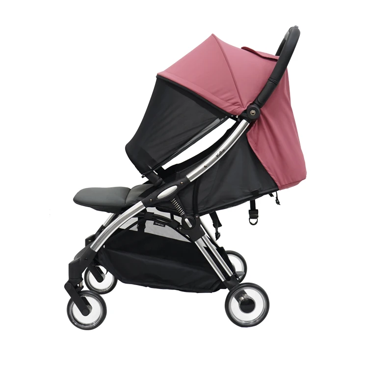 New Model Folded The Pram Baby Carriage Trend Auto Fold Baby Carriage Stroller