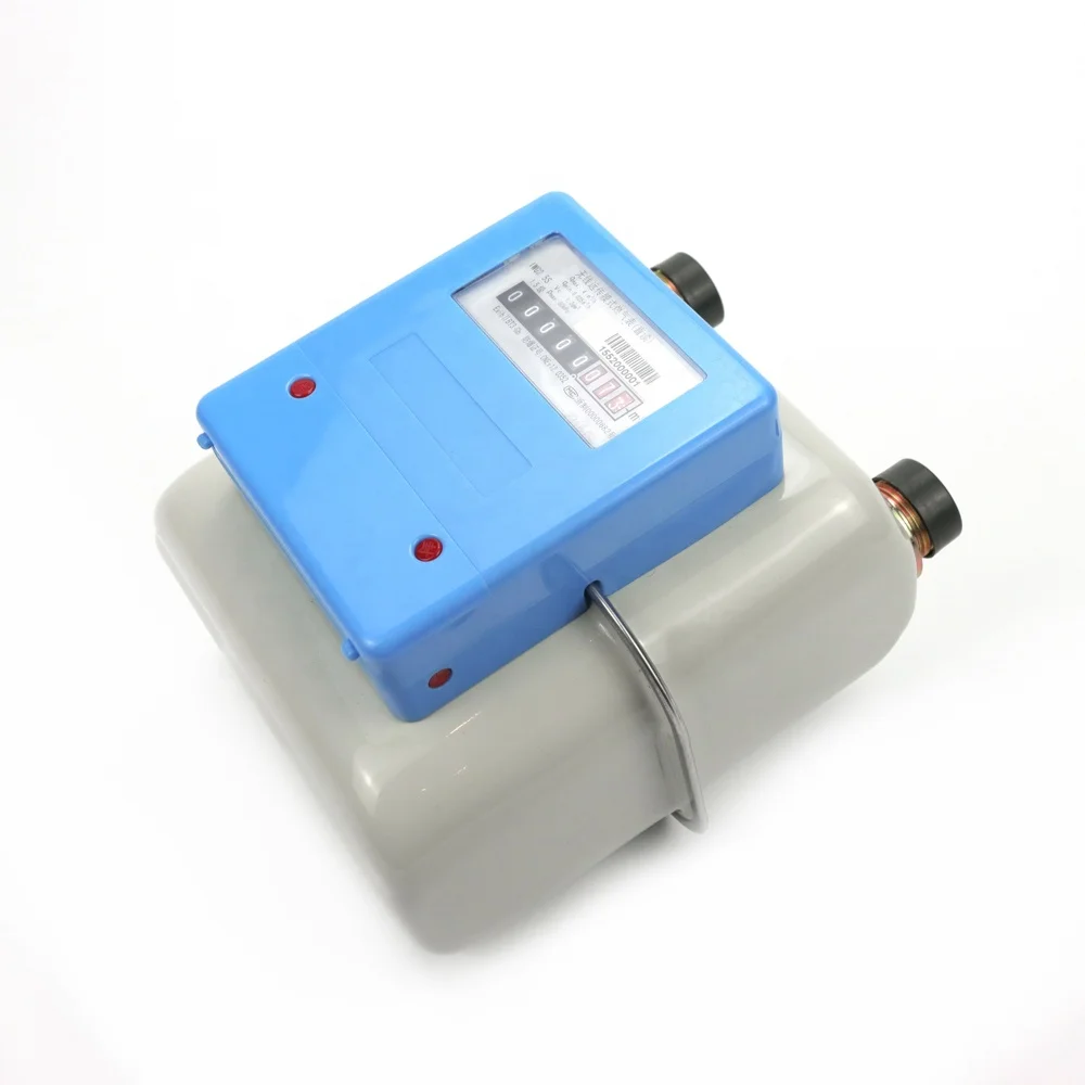 Lora wireless remote gas meter with steel case IWG1.6S-IWG6S EN1359 certificate