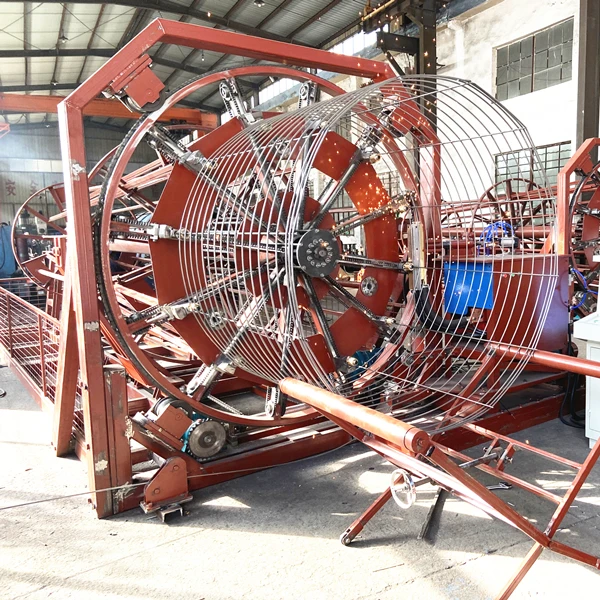 Precast Steel Wire Cage Welding Machine For Concrete Jacking Pipes