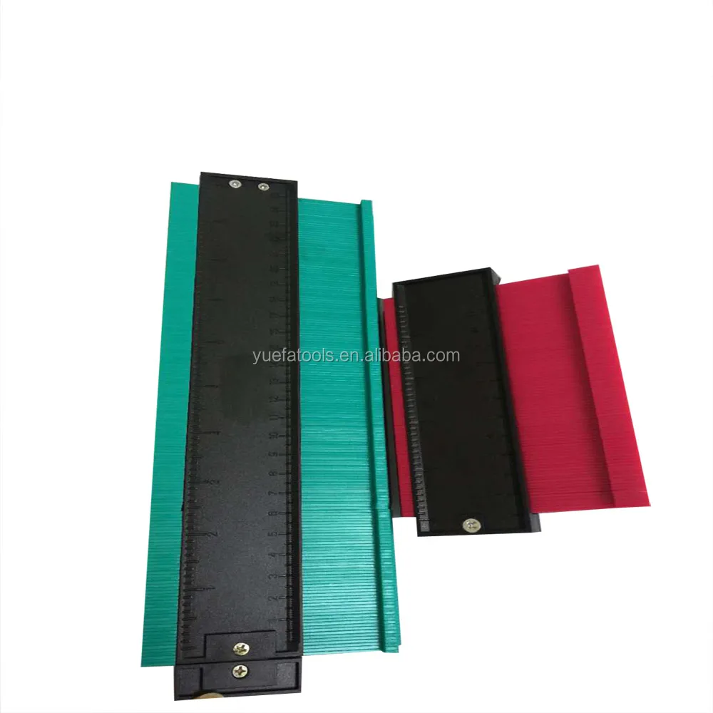 High Accurate Plastic ABS Irregular Shape Copying Template Tool Contour Gauge