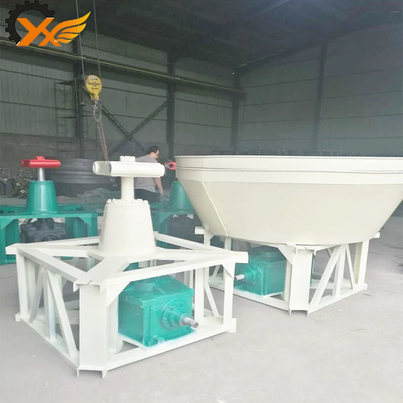Widely Used Gold Ore Grinding Machine Gold Extraction Double Rollers Grinding 1200 Wet Pan Mill For Gold