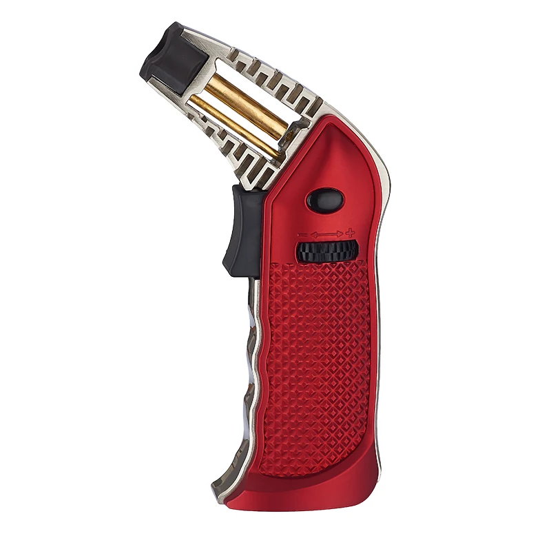2022 Torches lighter electronic windproof metal jet torch lighters custom logo