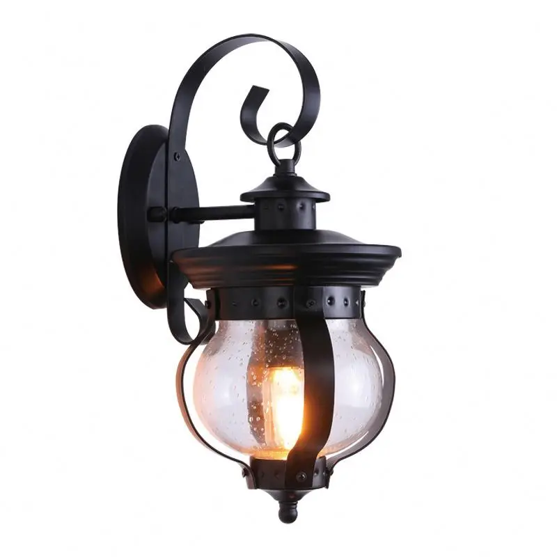 Farm house Dark Bronze Wall Light 2 Light Corridor Wall Sconce with Half Round Shade Wall Lamp for Living Room & Hallway