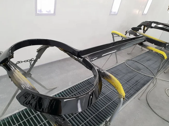 Car Spray Booth Pick up truck Paint Room Polishing Painting with Baking Oven