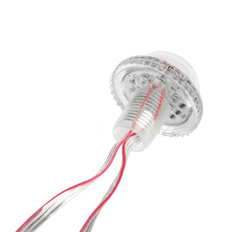 RGB Pixel Programmable IP68 Waterproof Dc24v 35mm Led Point Pixel Light