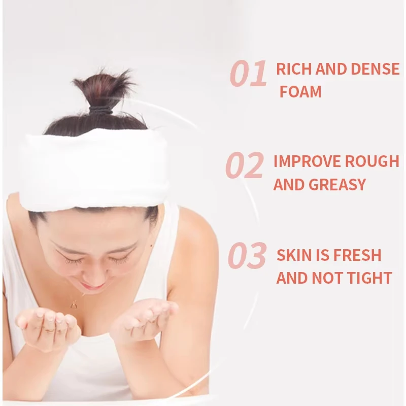 Contains Natural Citrus Extract Moisturizing Deep Cleaning Oil Control Refreshing Citrus Vitamin C  Amino Acid Facial Cleanser