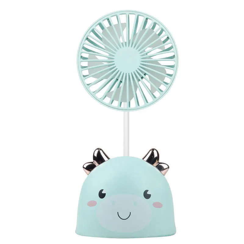 Small Electric Cooling Handheld Standing Usb Rechargeable Battery Portable Mini Fan