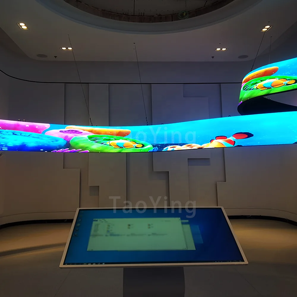 Immersive Projection Holographic projection 3D Panoramic Presentation Of Digital Exhibition Hall For Schools