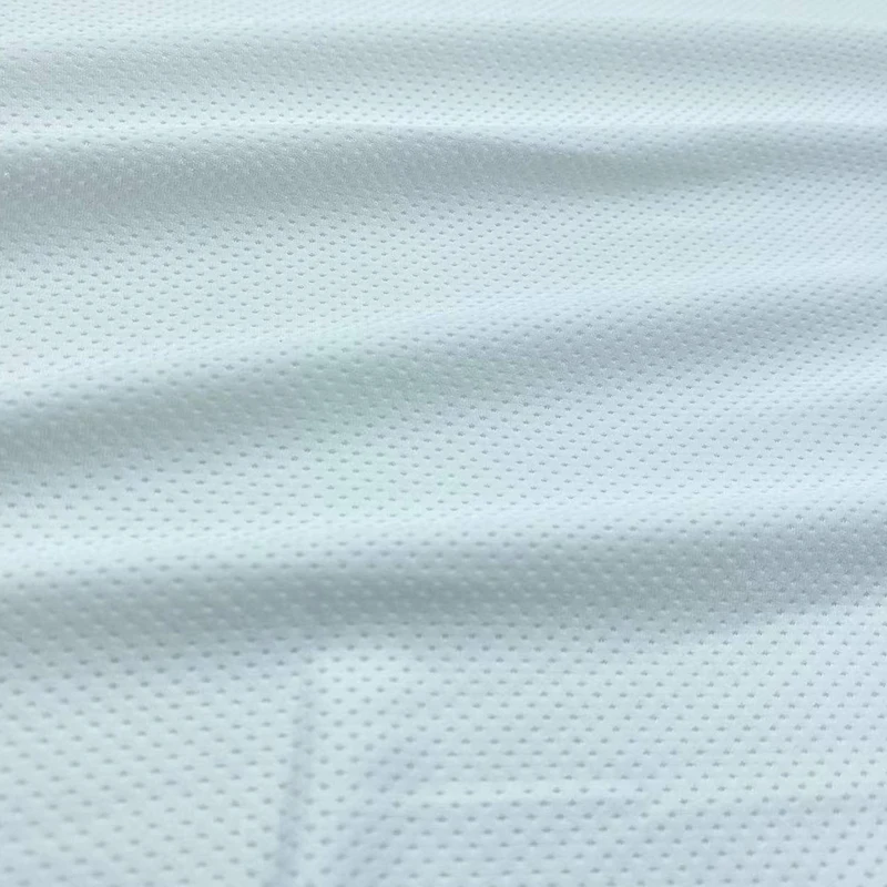 Knitted Stretch 180gsm 89% Polyamide 11% Elastane Knitting Power Net Mesh  Mesh Fabric for Sportswear