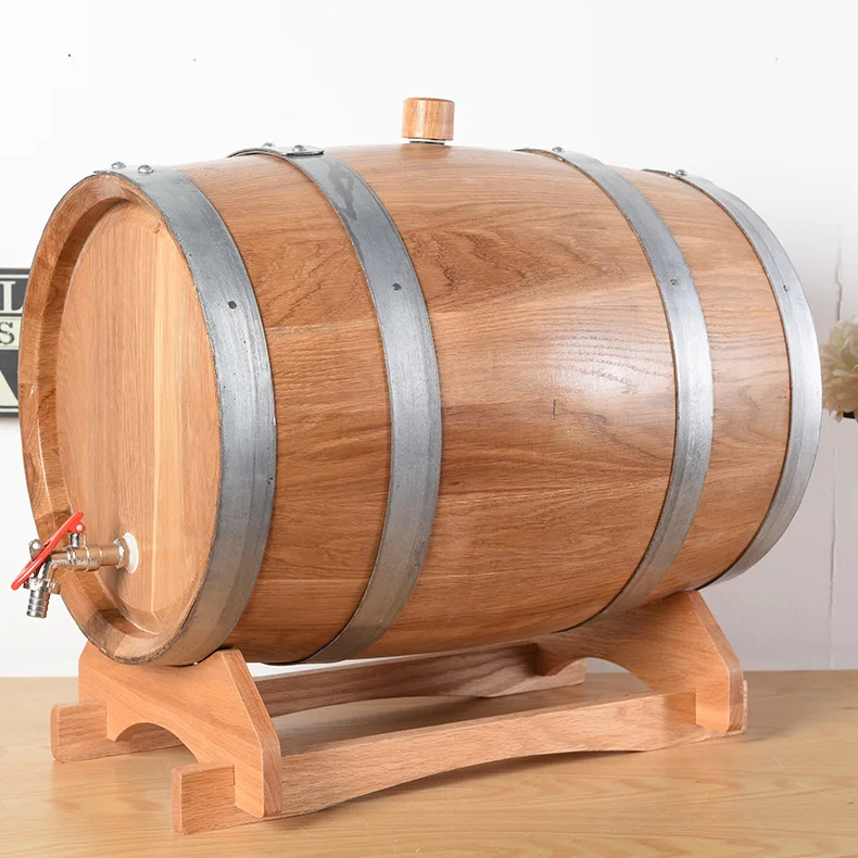 New Year New Style 50L Oak Wood Wine Barrels For Sales