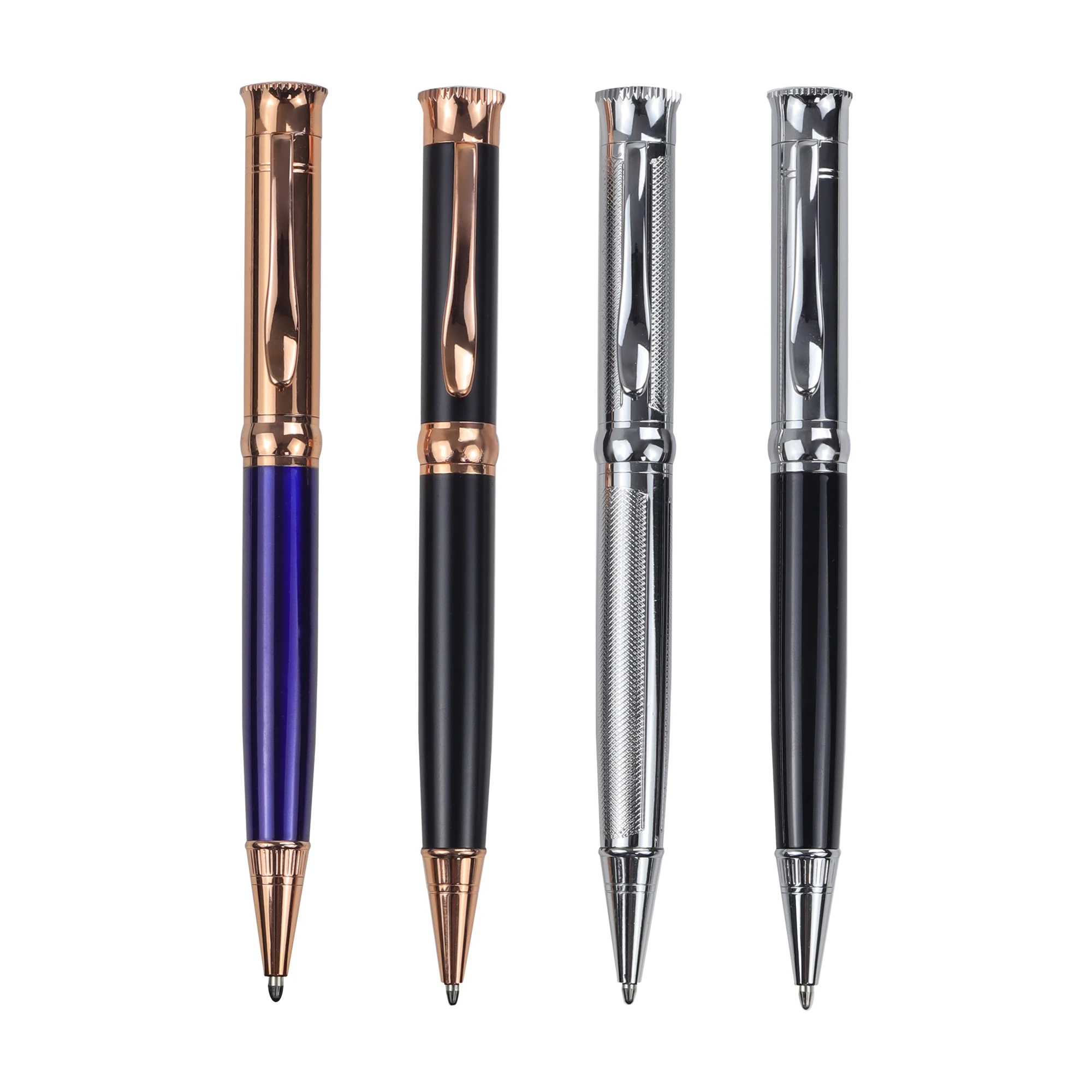 LT Luxury Business Hotel VIP Gift Stainless Steel Metal Signature Parker Ink Premium Ballpoint Rollerball Pen With Custom Logo