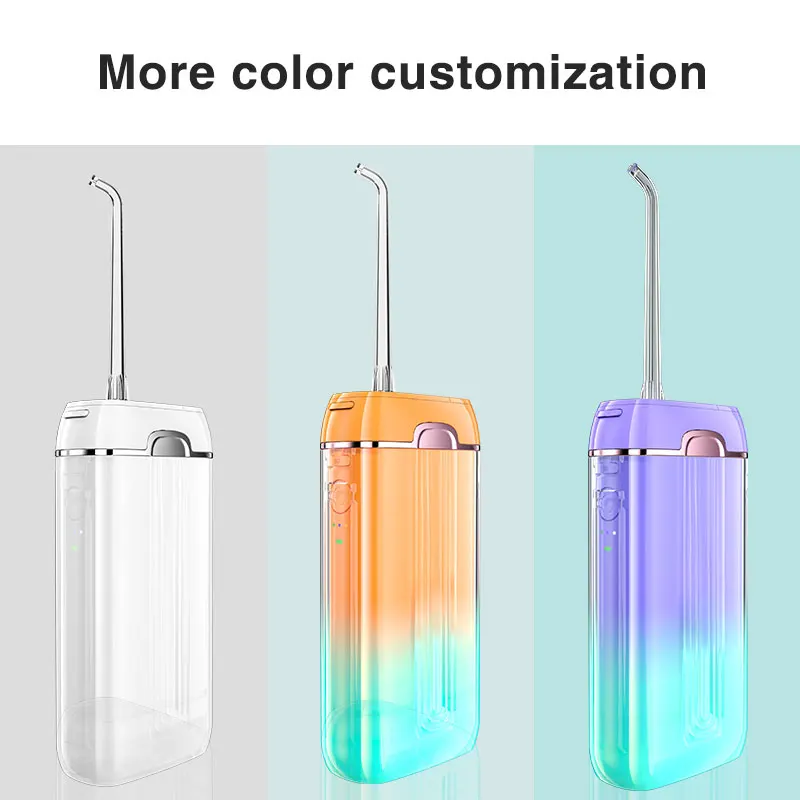 Professional Cordless Electric Tooth Flusher USB Rechargeable Dental Oral Irrigator for Oral Care