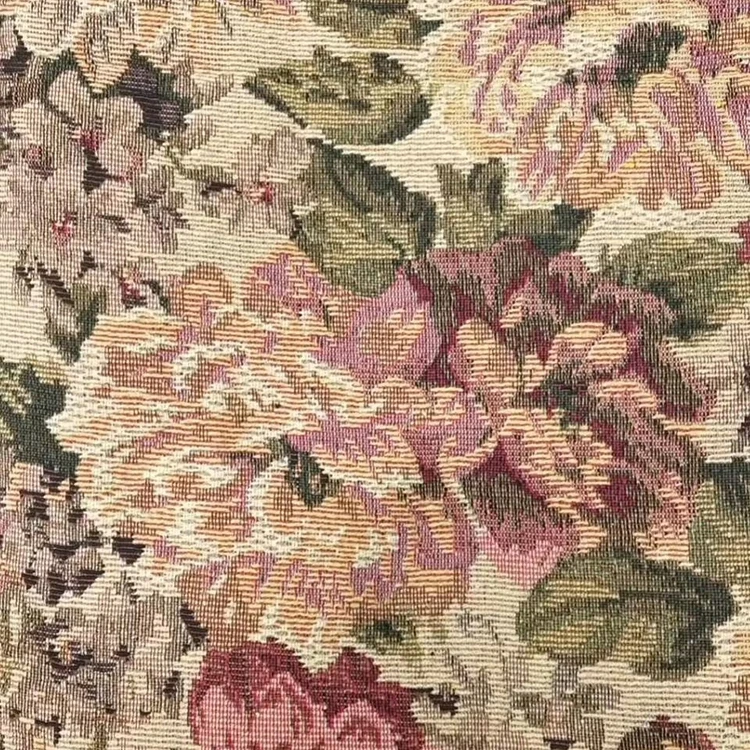 Large factories make high quality floral jacquard fabric satin jacquard dress fabric