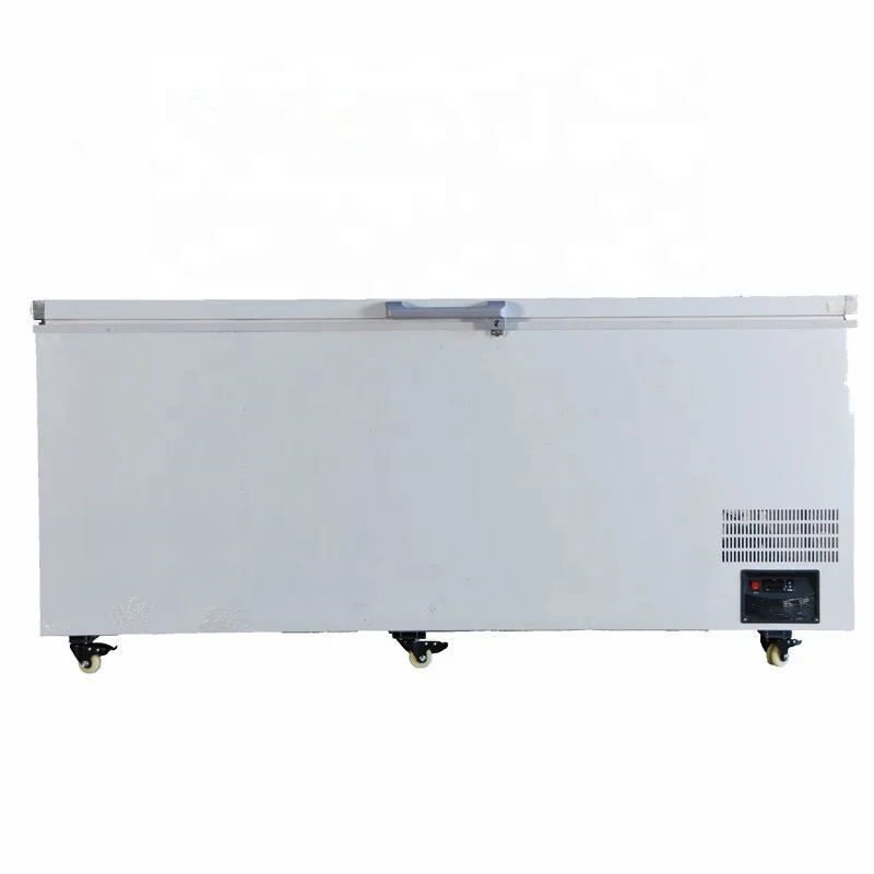 ULT FREEZER 570L Chest Freezer -60 Degree  Commercial Freezer horizontal Refrigeration  Equipment