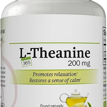 Herbal health supplement  tea theanine tablet for enhance the efficacy of pills