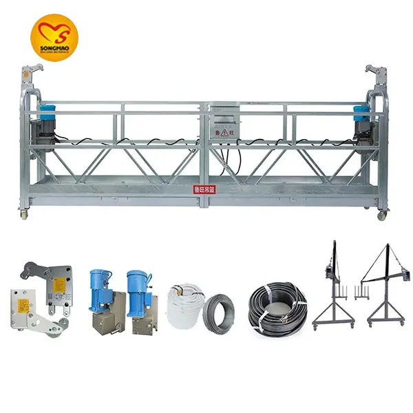 zlp 630 suspended platform/ zlp630 andamios colgantes electric aluminum alloy