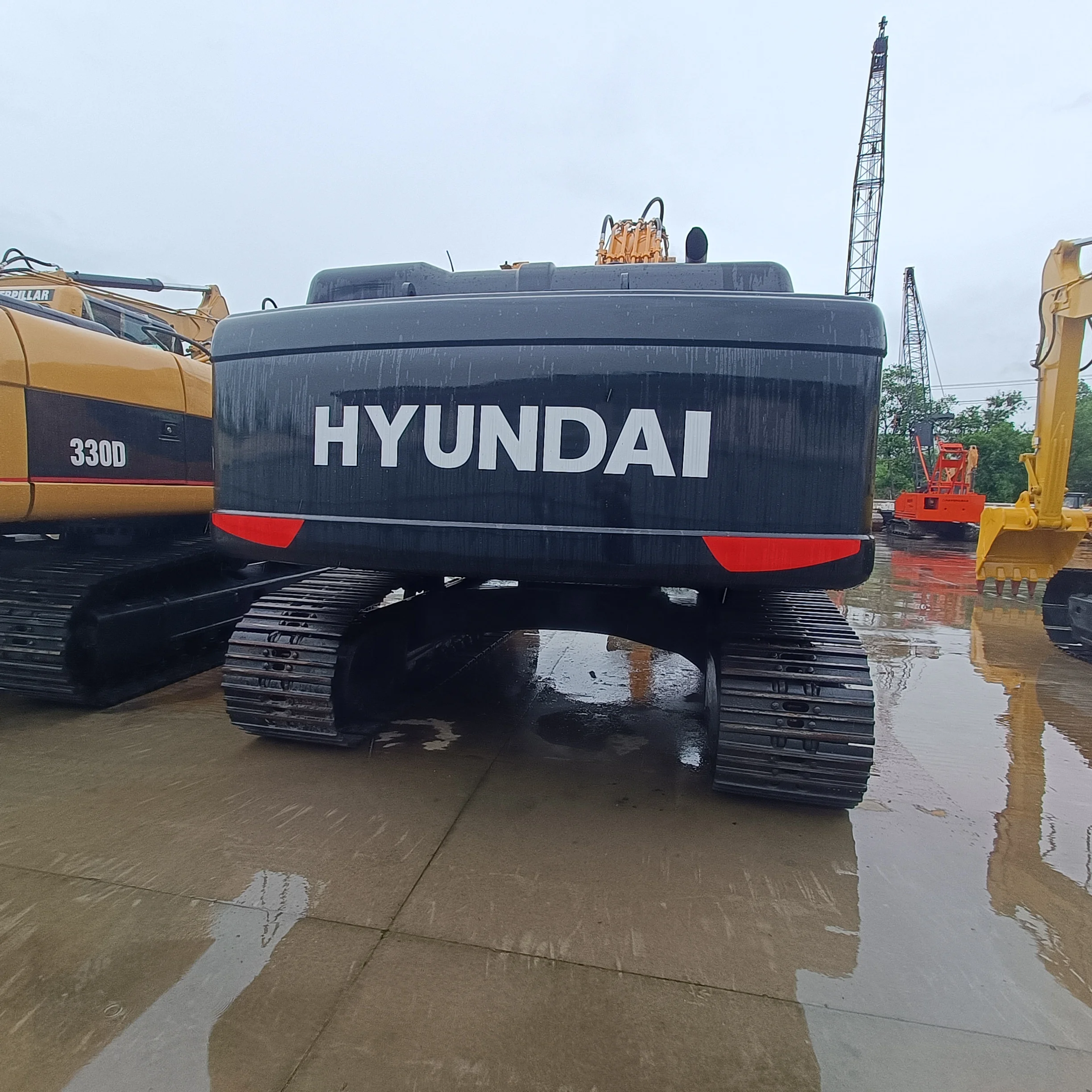 Leading factory second-hand Hyundai 210LC-9 Crawler Hydraulic Excavator earth-moving equipment stable performance