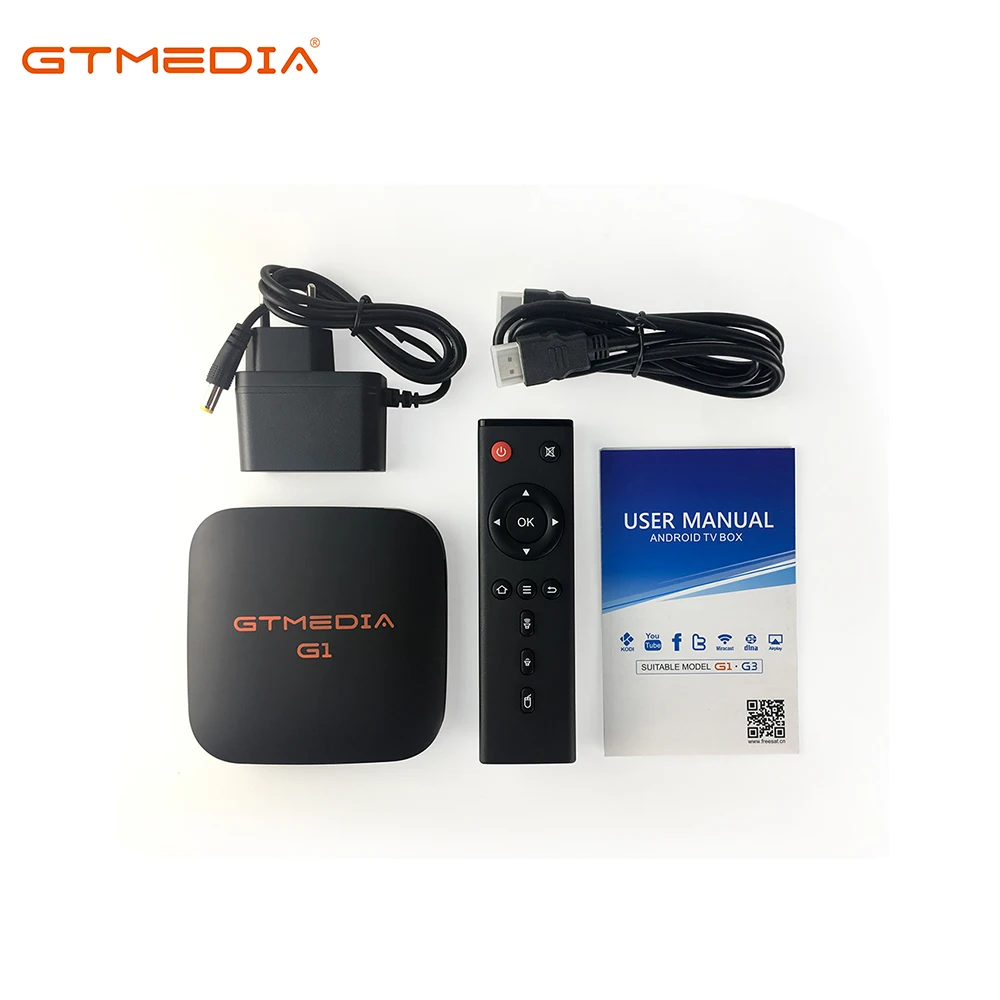 GTMedia G1 Android ТВ приставка декодер смарт приемник ТВ приставка Android IPTV Приемник загрузка